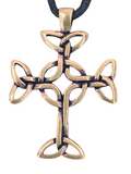 Anhänger 83 Keltenkreuz - Bronze