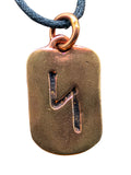 Anhänger 99 Eihwaz - Bronze
