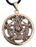 Anhänger 162 Pentagramm - Bronze