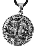 Anhänger 410 Horus und Anubis - Silber