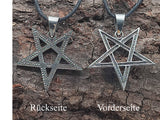 Anhänger 451 Pentagramm - Silber