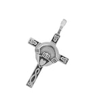 Anhänger 78 Claddagh-Kreuz - Zinn