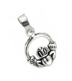 Anhänger 169 Claddagh - Silber