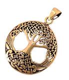 Anhänger 49 Lebensbaum - Bronze