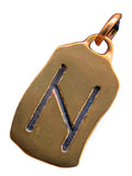 Anhänger 95 Hagalaz - Bronze
