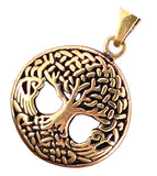 Anhänger 48 Lebensbaum - Bronze