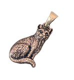 Anhänger 169 Katze - Bronze