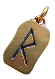 Anhänger 91 Raido - Bronze