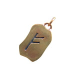 Anhänger 87 Fehu - Bronze
