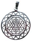 Anhänger 130 Sri Yantra - Silber