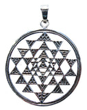 Anhänger 132 Sri Yantra - Silber