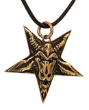 Anhänger 30 Pentagramm - Bronze