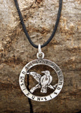Anhänger 329 Raben - Silber