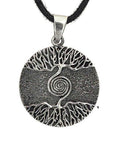 Anhänger 18 Lebensbaum - Silber