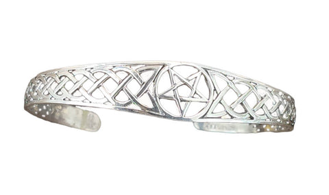 Armband Pentagramm - Silber