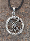 Anhänger 423 Siegel Luzifers - Silber