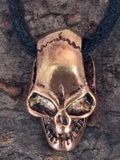 Anhänger 16 Totenkopf - Bronze