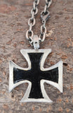 Anhänger 49 Eisernes Kreuz - Zinn