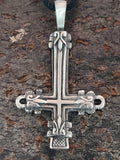 Anhänger 28 Kreuz - Zinn