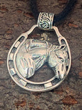 Anhänger 412 Pferd - Silber