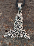 Keltischer Knoten 32 mit Königskette - Edelstahl