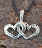 Anhänger 185 Herzen - Silber
