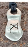 Anhänger 92 Rune Mannaz - Zinn