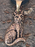 Anhänger 169 Katze - Bronze