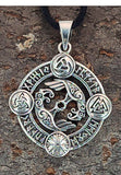 Anhänger 393 Raben - Silber
