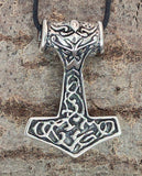 Anhänger 77 Thorshammer - Silber