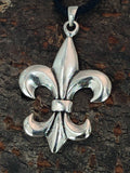 Fleur-de-Lis 184 mit Schlangenkette - Silber