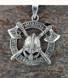 Anhänger 431 Wikinger Äxte - Silber