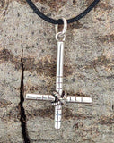 Anhänger 65 Kreuz - Silber