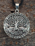 Anhänger 406 Lebensbaum - Silber