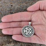 Anhänger 425 Pentagramm - Silber