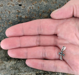 Anhänger 17 Kreuz - Silber