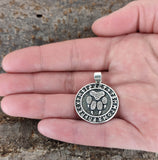 Anhänger 429 Wolfspfote - Silber