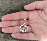 Anhänger 105 Claddagh - Silber