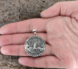 Anhänger 406 Lebensbaum - Silber