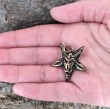 Anhänger 30 Pentagramm - Bronze