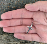 Anhänger 19 Kreuz - Silber