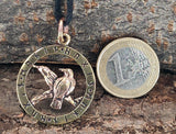 Anhänger 137 Raben - Bronze