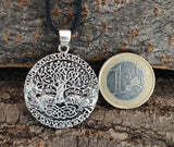 Anhänger 406 Lebensbaum - Silber