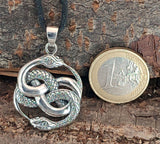 Anhänger 237 Schlangen - Silber