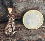 Anhänger 169 Katze - Bronze
