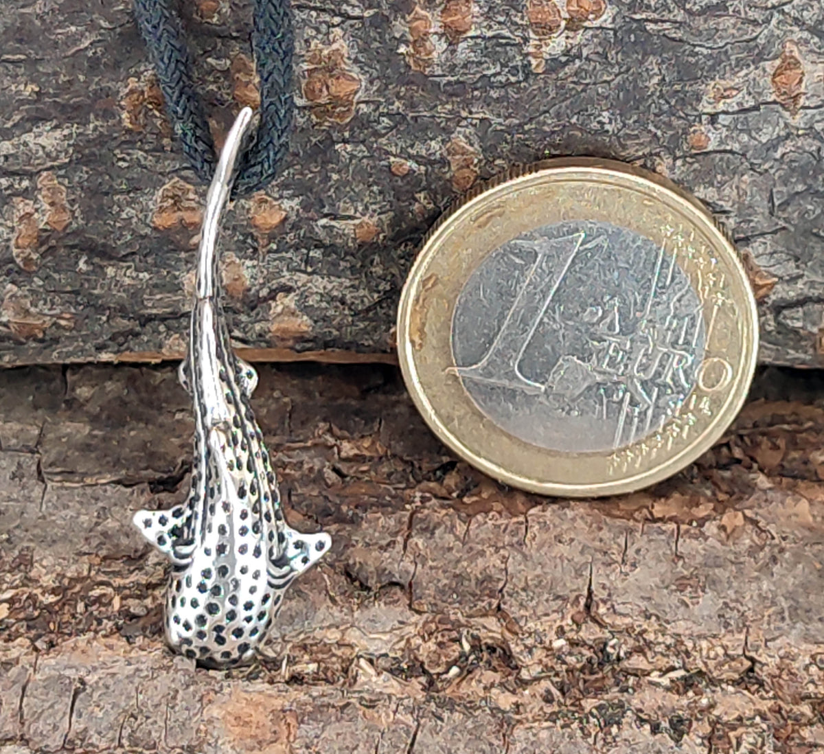 Pendentif Requin Baleine Argent 925 - Myringshop - Bijou Unisexe Marin - Neuf Sans Boîte