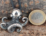 Anhänger 117 Oktopus - Edelstahl