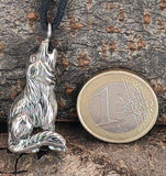 Anhänger 30 Wolf - Edelstahl