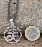 Anhänger 421 Leviathan Kreuz - Silber