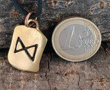 Anhänger 108 Dagaz - Bronze